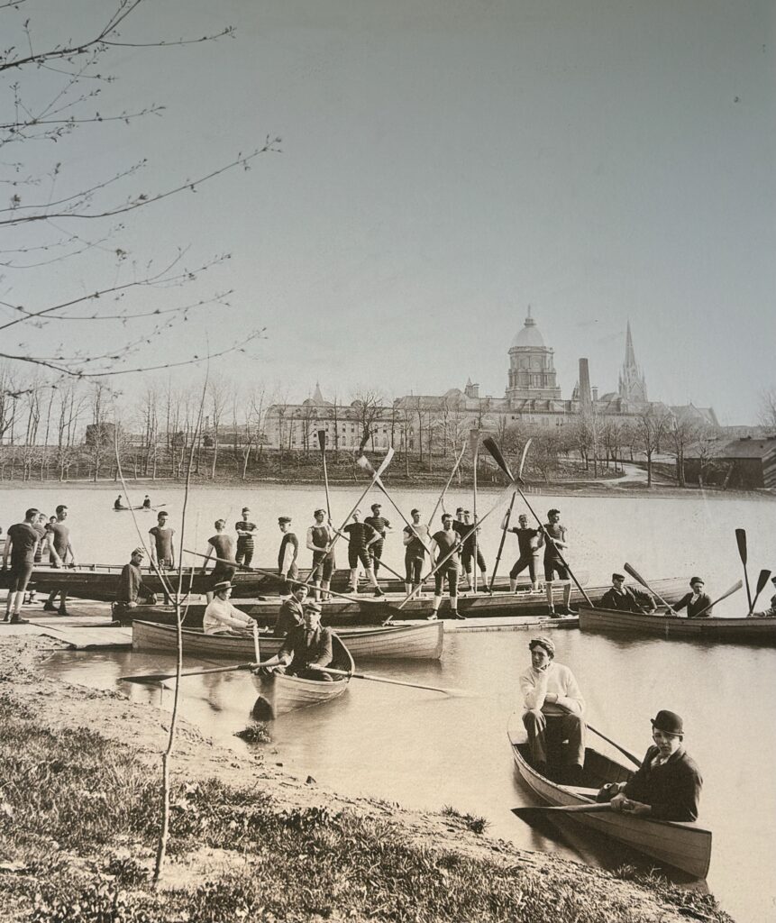 Early Days on Notre Dame’s St. Mary’s Lake